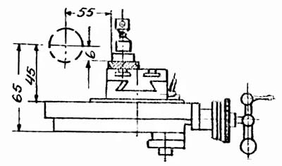 Габаритні розміри робочого простору токарного верстата С-28 С-28 Габаритні розміри робочого простору токарного верстата